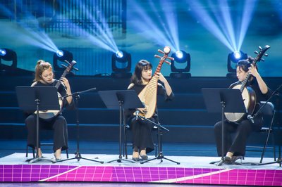 南京市首屆職工"音樂匯"頒獎(jiǎng)?wù)寡菖e行